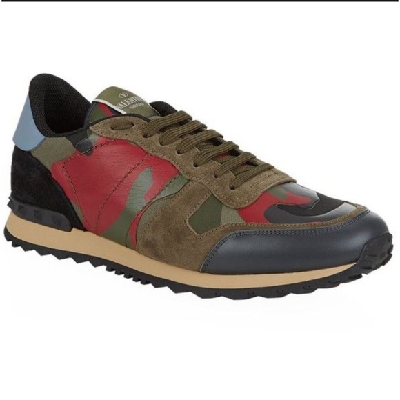 Valentino Garavani Shoes - LIKE NEW Rockstud Camo Sneaker